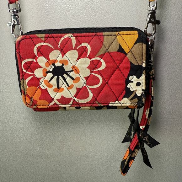 Vera Bradley Bittersweet Print All In One Crossbody Wallet Bag - Picture 8 of 8